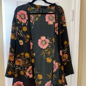 Floral robe